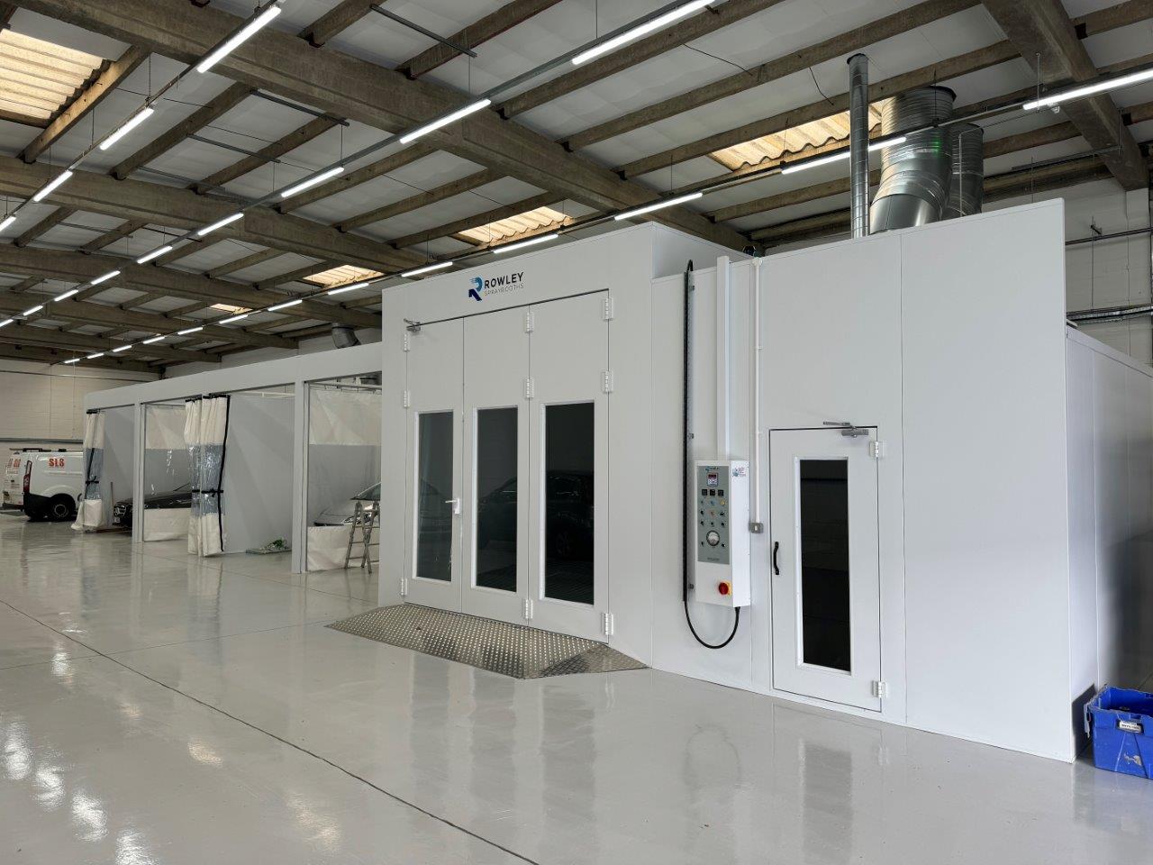 New and used spraybooths