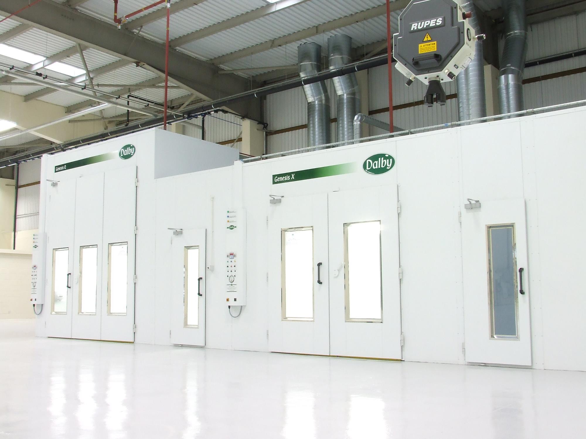 New Spray Booth products